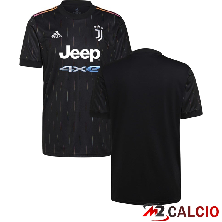Maglie Calcio Juventus Seconda Nero 2021/2022