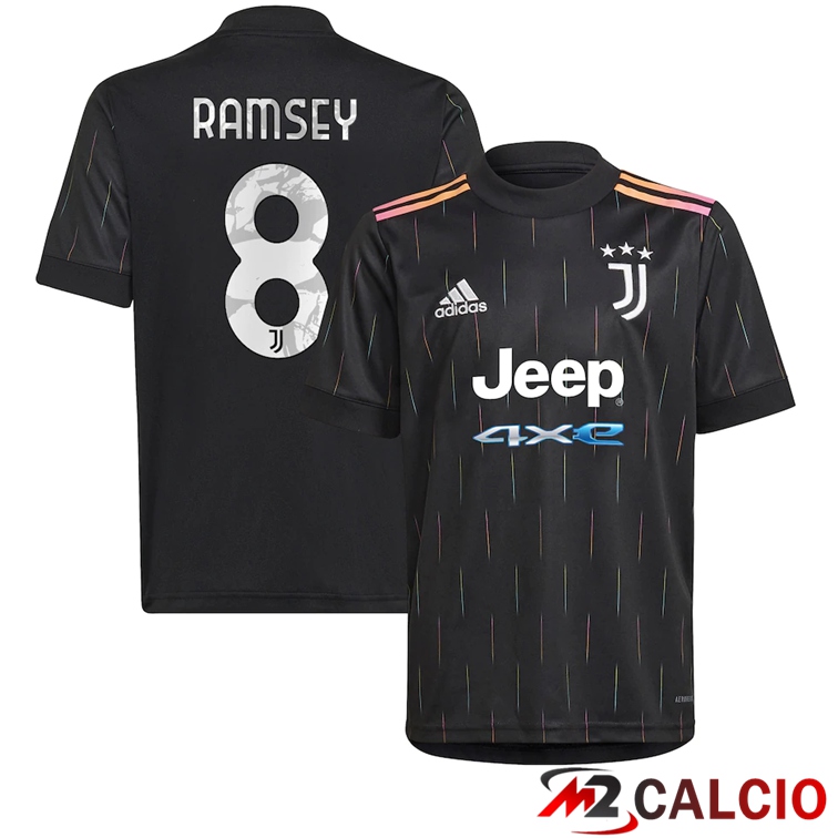 Maglia Juventus (Ramsey 8) Seconda Nero 2021/2022
