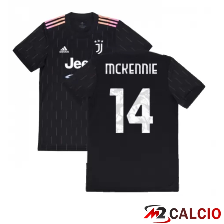 Maglia Juventus (McKENNIE 14) Bambino Seconda Nero 2021/2022