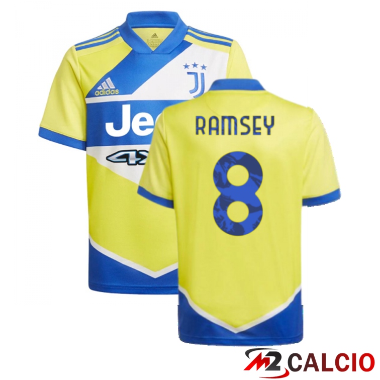 Maglia Juventus (Ramsey 8) Terza Giallo 2021/2022