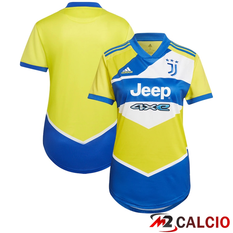 Maglie Calcio Juventus Donna Terza Giallo 2021/2022