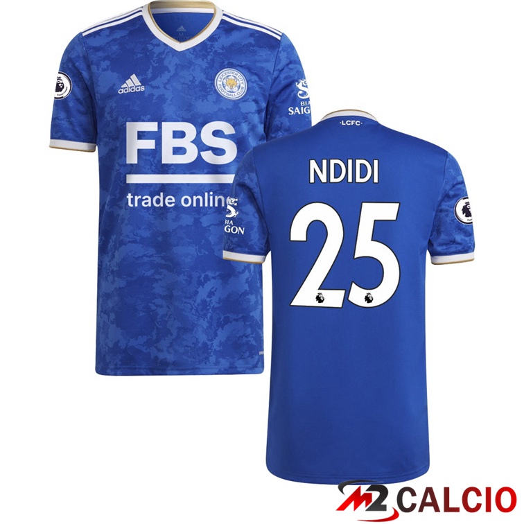 Maglia Leicester City (NDIDI 25) Prima Blu 2021/2022