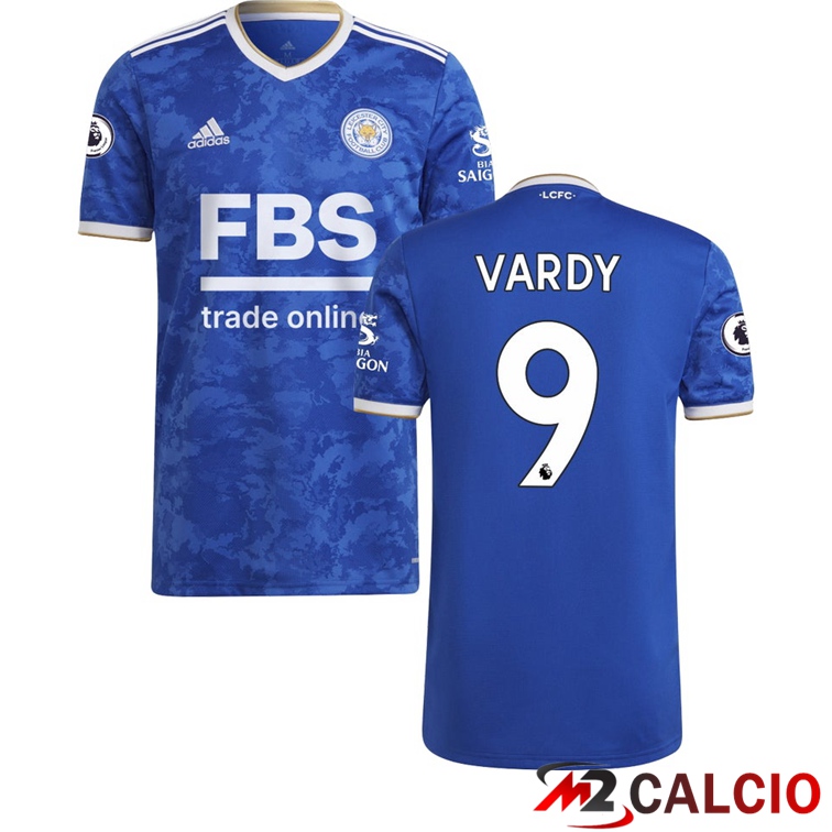 Maglia Leicester City (VARDY 9) Prima Blu 2021/2022