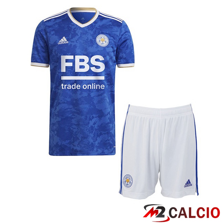 Maglia Leicester City FC Bambino Prima Blu 2021/2022