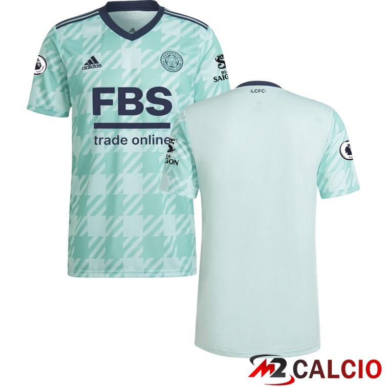 Maglie Calcio Leicester City FC Seconda Verde Clair 2021/2022