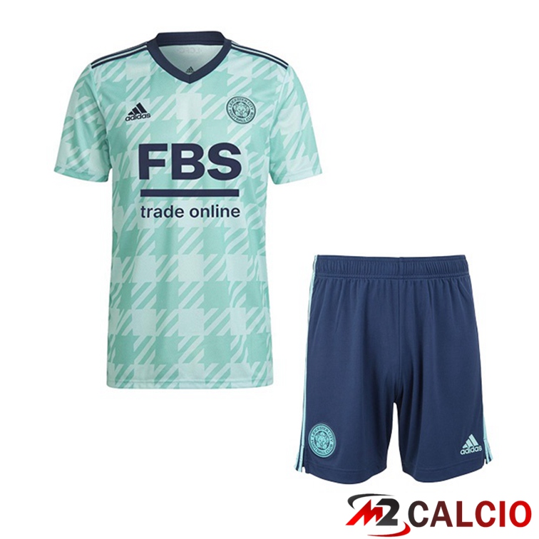 Maglia Leicester City Bambino Seconda Verde 2021/22