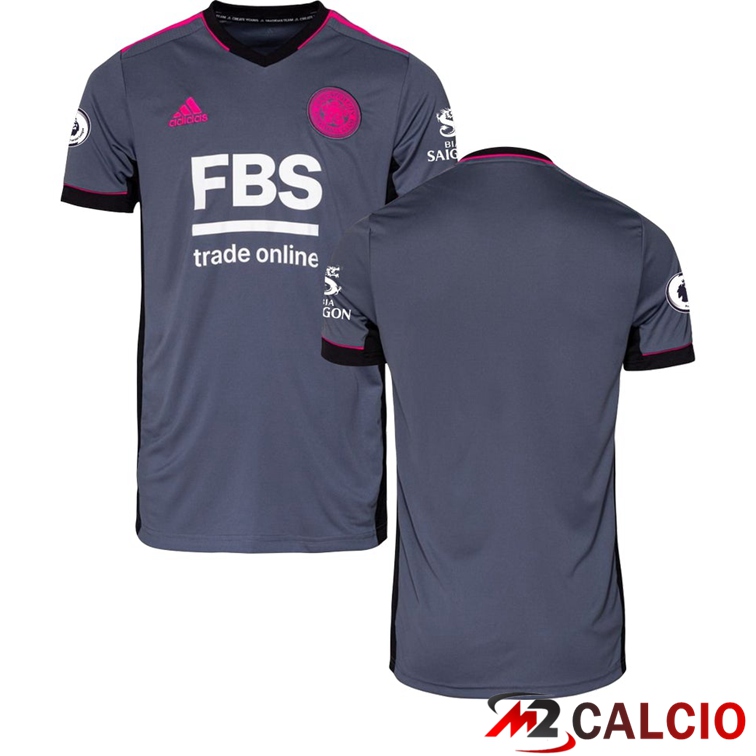 Maglie Calcio Leicester City FC Terza Grigio Foncé 2021/2022