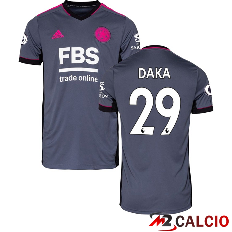 Maglia Leicester City (DAKA 29) Terza Grigio Foncé 2021/2022