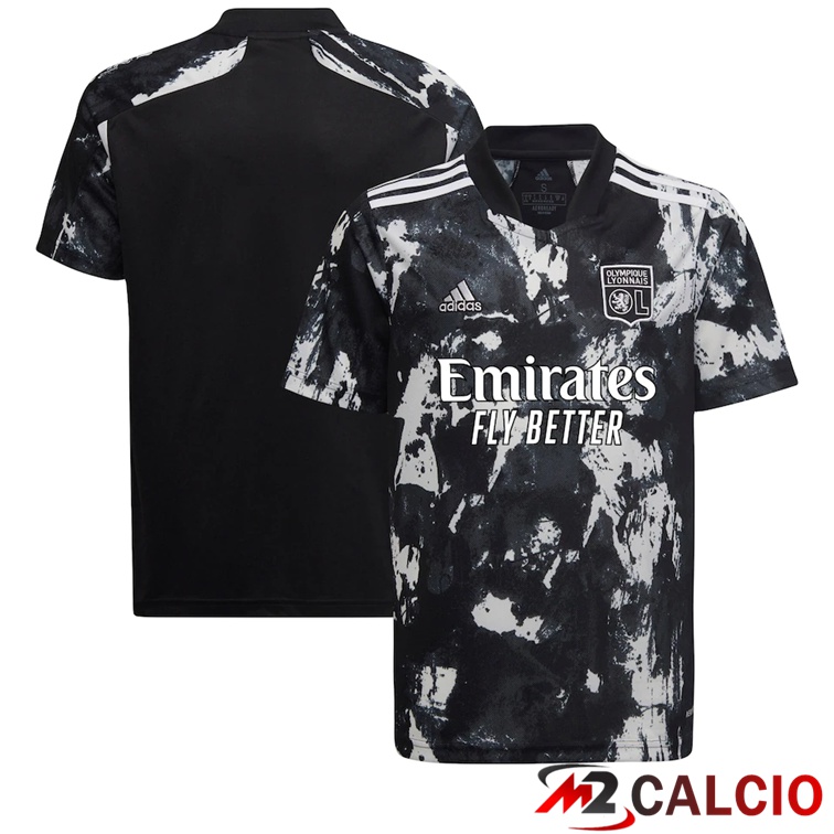 Maglia Olympique Lyon Terza Nero 2021/2022