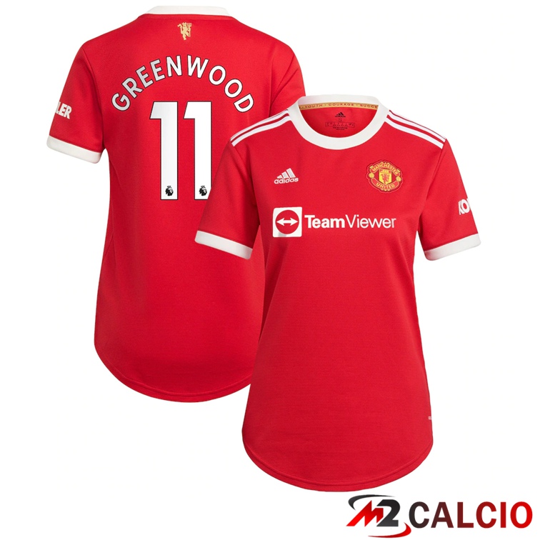 Maglia Manchester United (GREENWOOD 11) Donna Prima Rosso 2021/2022