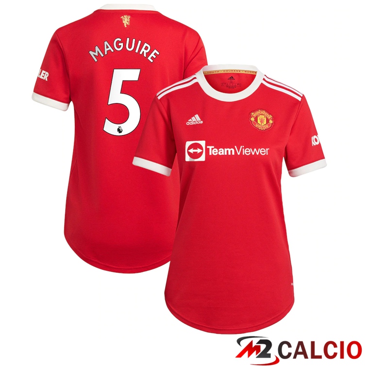 Maglia Manchester United (MAGUIRE 5) Donna Prima Rosso 2021/2022