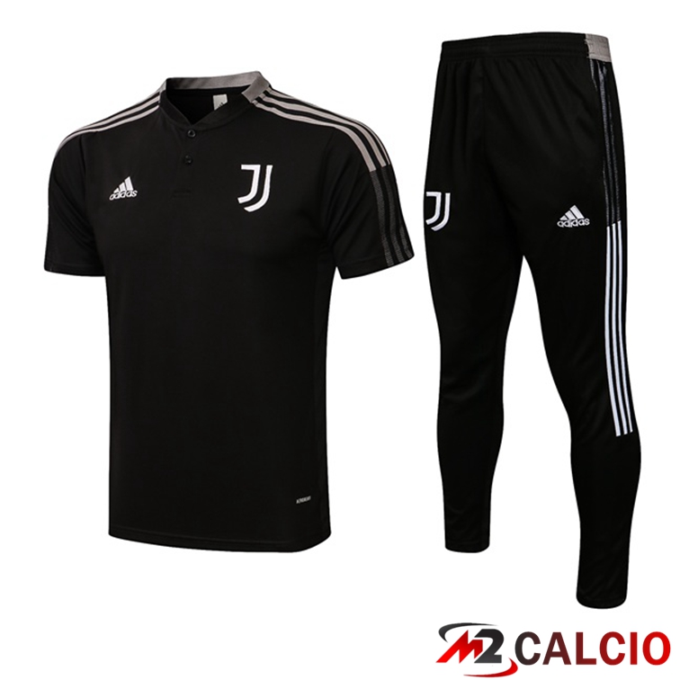 Maglia Polo Juventus + Pantaloni Nero 2021/2022