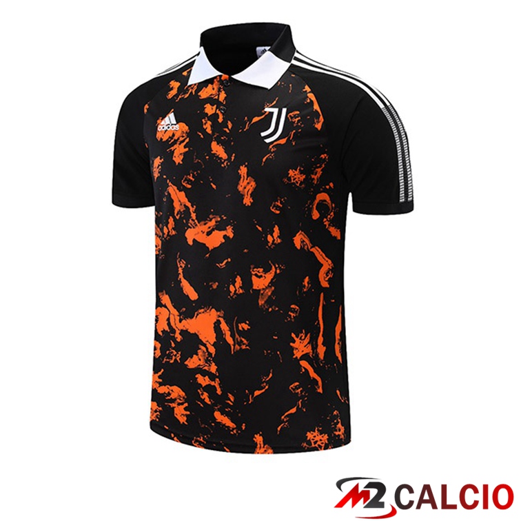 Maglia Polo Juventus Nero Giallo 2021/2022