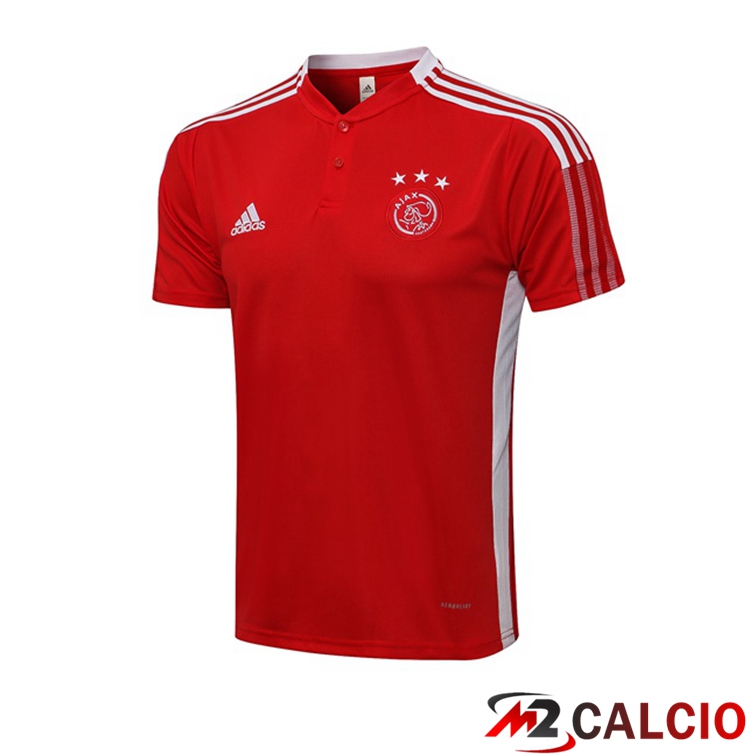 Maglia Polo AFC Ajax Rosso 2021/2022