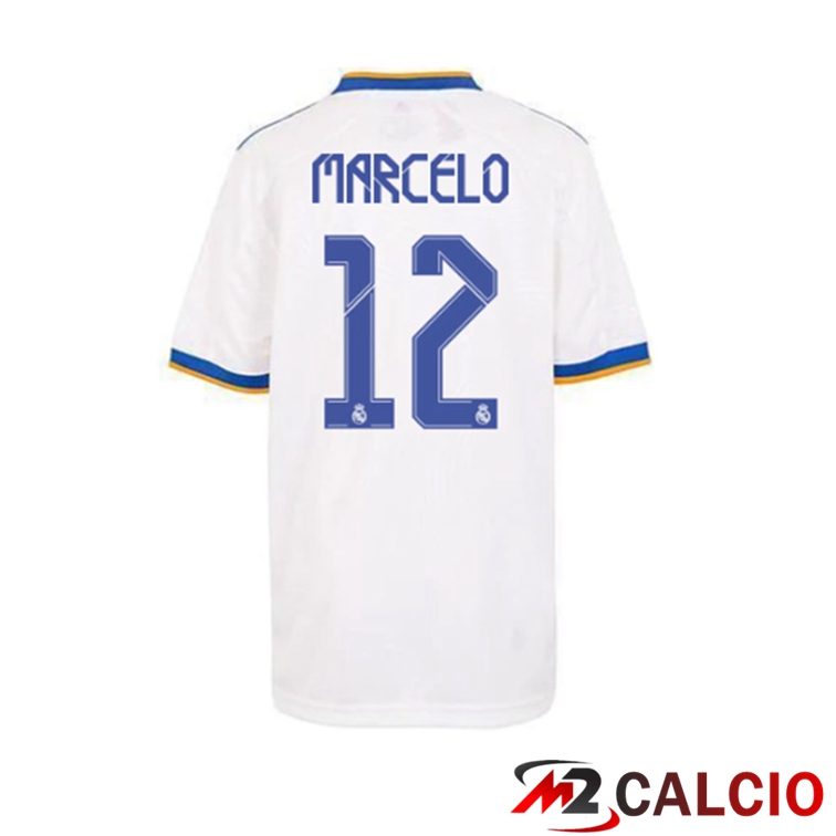 Maglia Real Madrid (MARCELO 12) Prima Bianco 2021/2022