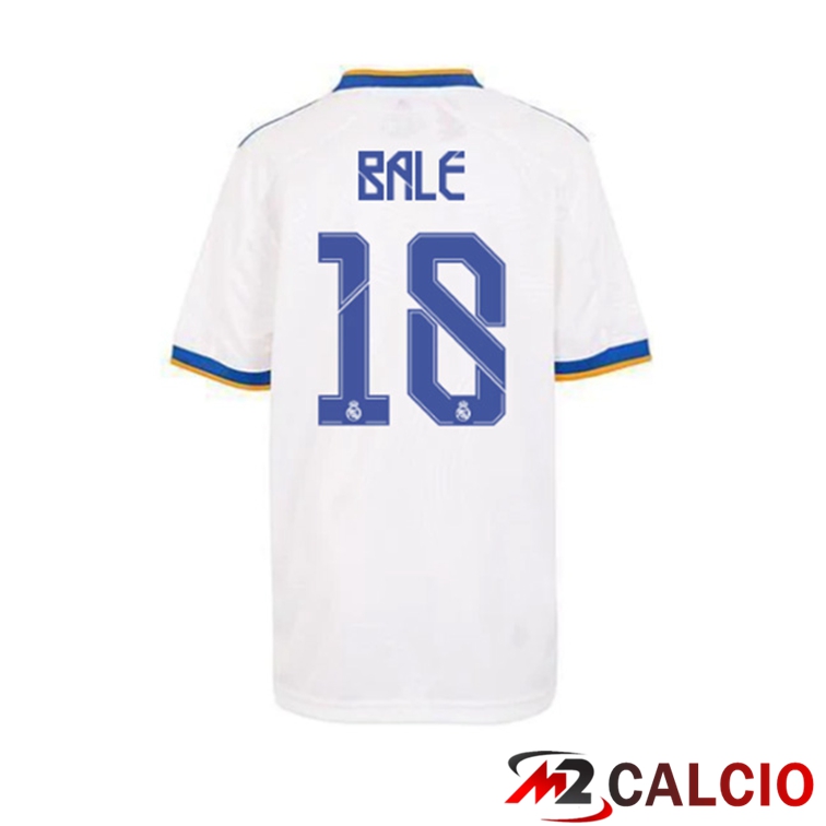 Maglia Real Madrid (GARETH BALE 18) Prima Bianco 2021/2022