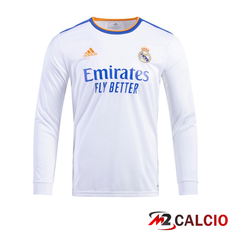 Maglie Calcio Real Madrid Prima Manica Lunga 2021/2022