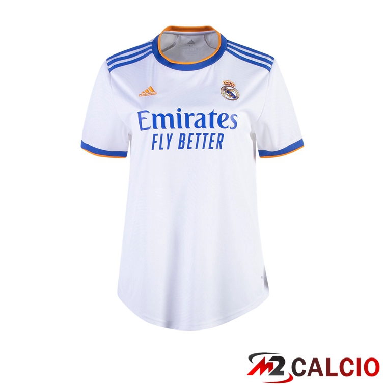 Maglie Calcio Real Madrid Donna Prima Bianco 2021/2022