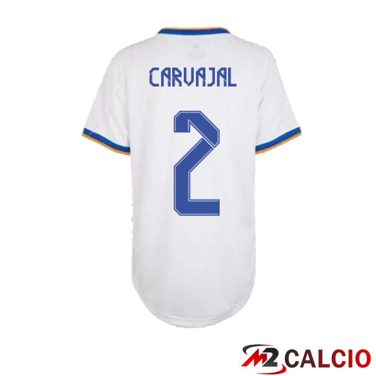 Maglia Real Madrid (DANI CARVAJAL 2) Donna Prima Bianco 2021/2022