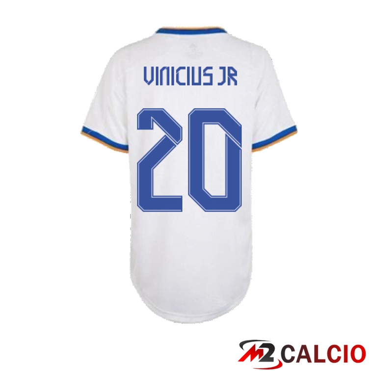Maglia Real Madrid (VINI JR 20) Donna Prima Bianco 2021/2022