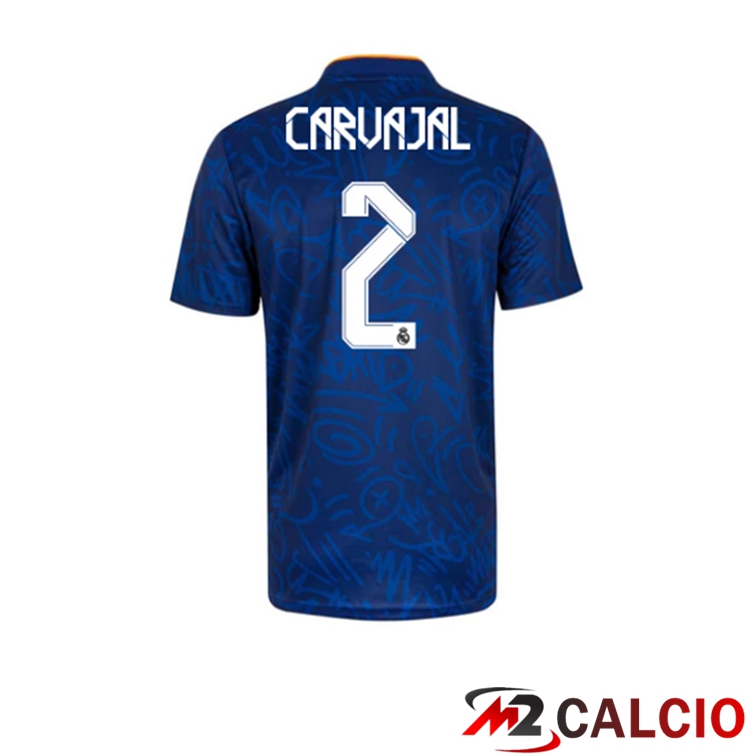 Maglia Real Madrid (DANI CARVAJAL 2) Seconda Blu 2021/2022