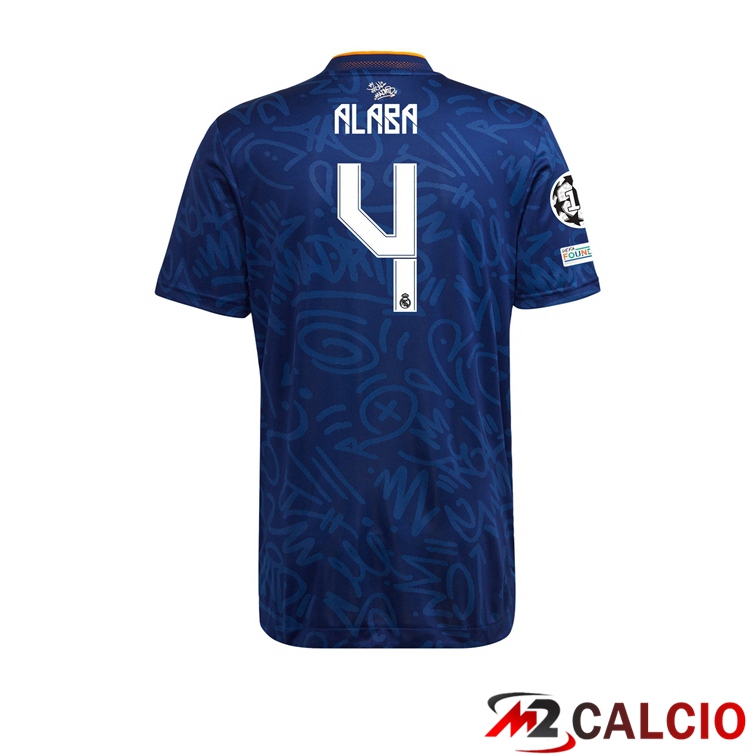 Maglia Real Madrid (SERGIO RAMOS 4) Seconda Blu 2021/2022