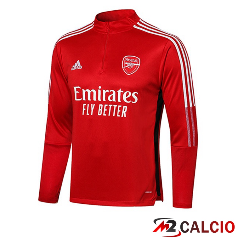 Felpa Allenamento FC Arsenal Rosso 2021/2022