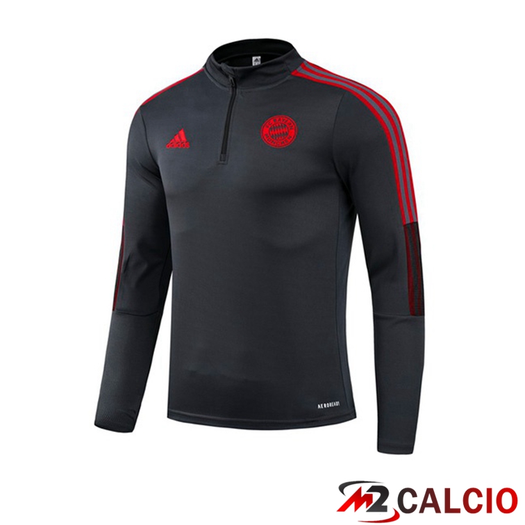 Felpa Allenamento Bayern Monaco Grigio Fonce 2021/2022
