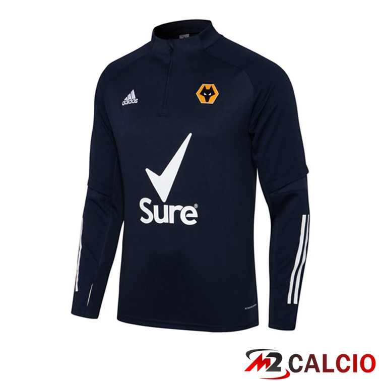 Felpa Allenamento Wolves Blu Reale 2021/2022