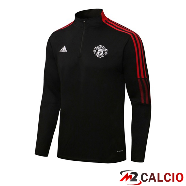 Felpa Allenamento Manchester United Nero 2021/2022