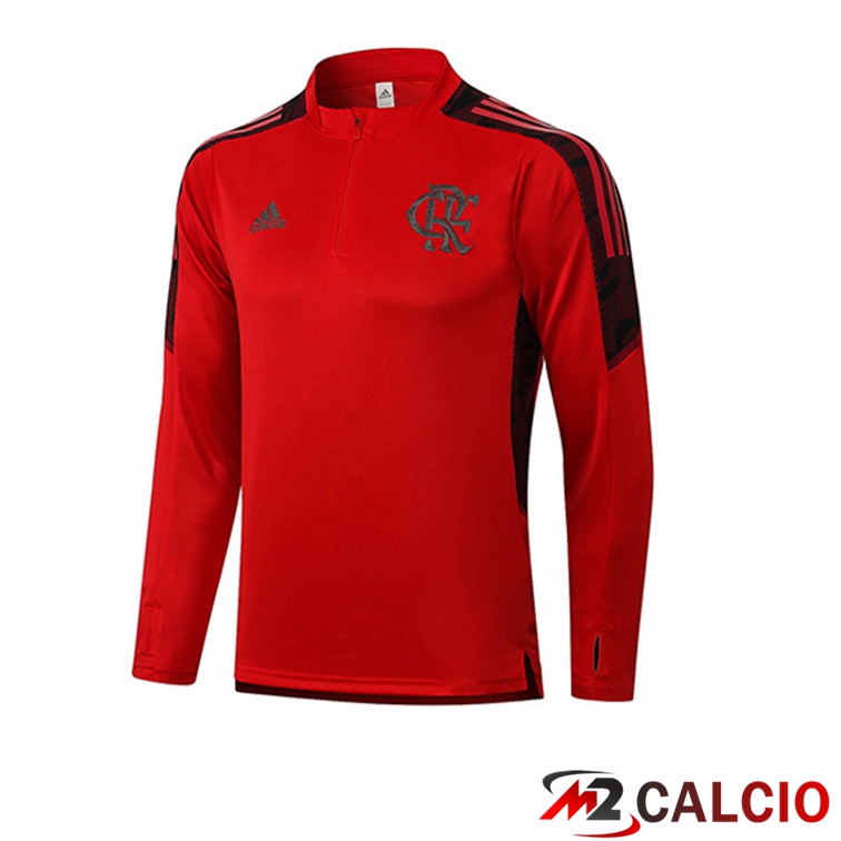 Felpa Allenamento Flamengo Rosso 2021/2022