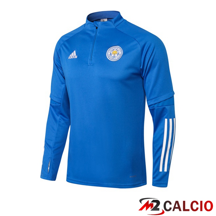 Felpa Allenamento Leicester City Blu 2021/2022