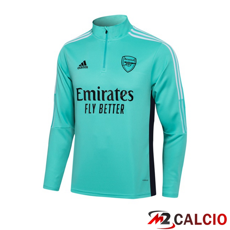 Felpa Allenamento FC Arsenal Verde 2021/2022