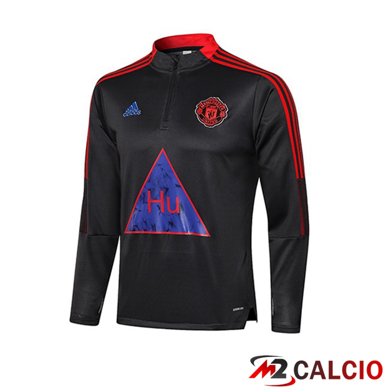 Felpa Allenamento Manchester United Grigio Fonce 2021/2022