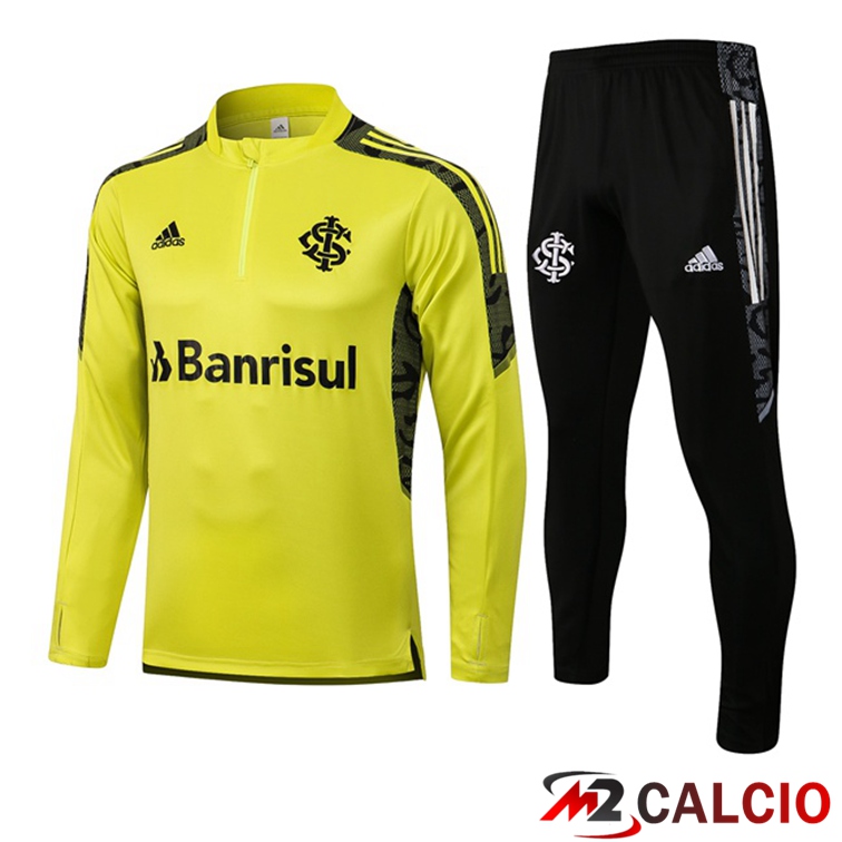Insieme Tuta Calcio SC Internacional Giallo 2021/2022