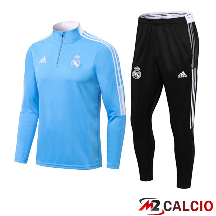 Insieme Tuta Calcio Real Madrid Blu 2021/2022