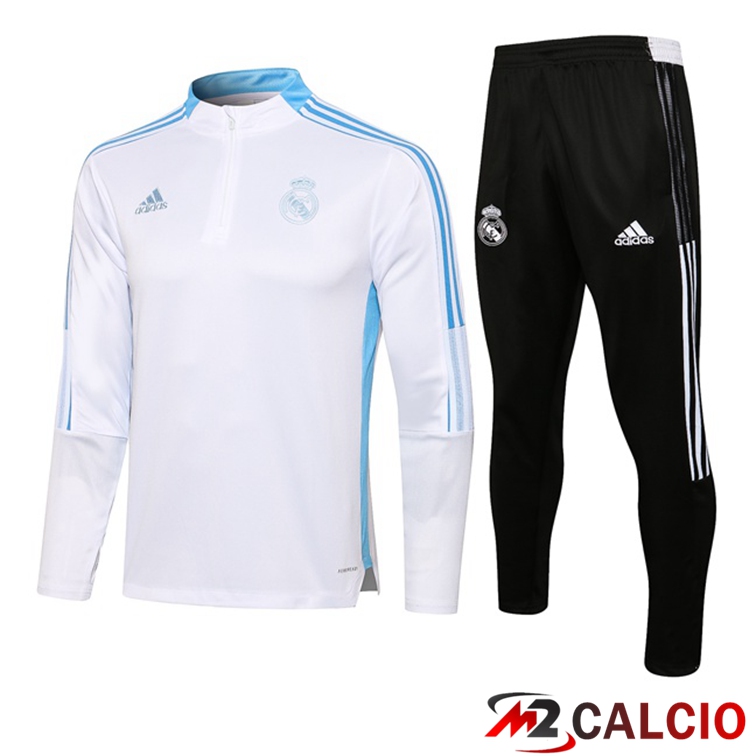 Insieme Tuta Calcio Real Madrid Bianco 2021/2022