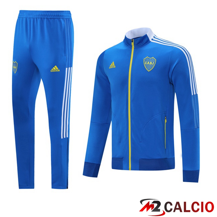 Insieme Tuta Calcio - Giacca Boca Juniors Blu 2021/2022