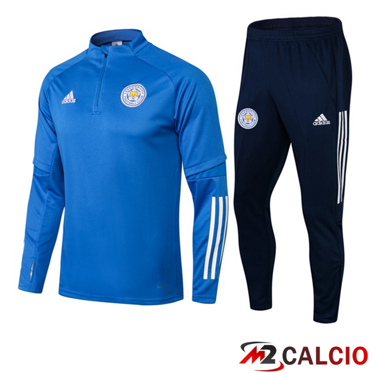 Insieme Tuta Calcio Leicester City Blu 2021/2022