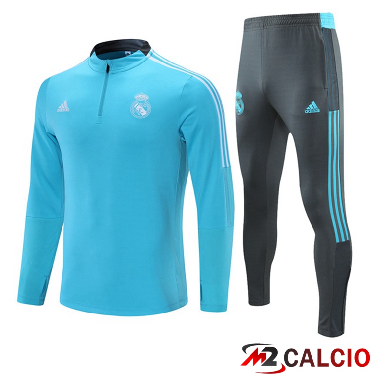 Insieme Tuta Calcio Real Madrid Blu 2021/2022