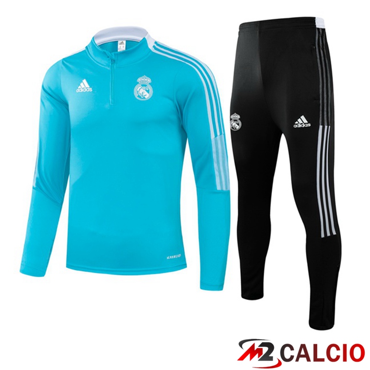Insieme Tuta Calcio Real Madrid Blu 2021/2022