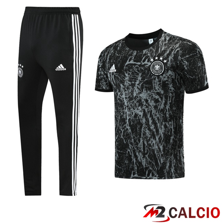 Maglia Allenamento Germania + Pantaloni Nero 2021/2022