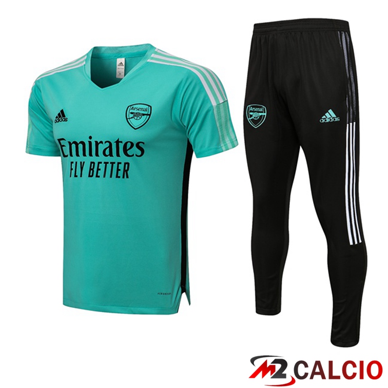Maglia Allenamento FC Arsenal + Pantaloni Verde 2021/2022