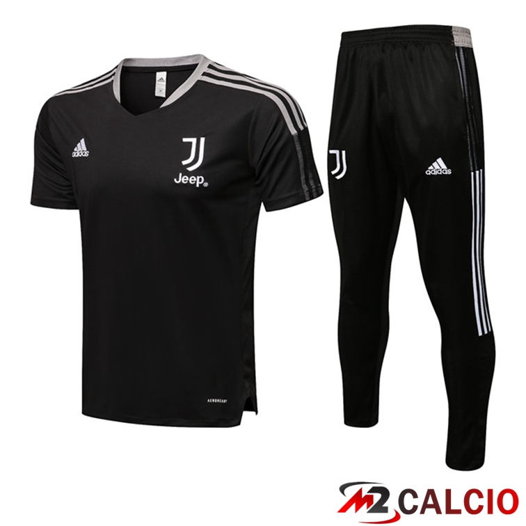 Maglia Allenamento Juventus + Pantaloni Nero 2021/2022