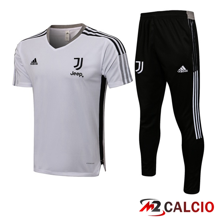 Maglia Allenamento Juventus + Pantaloni Bianco 2021/2022