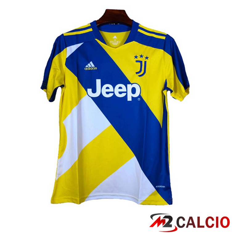 Maglia Allenamento Juventus Giallo Blu 2021/2022