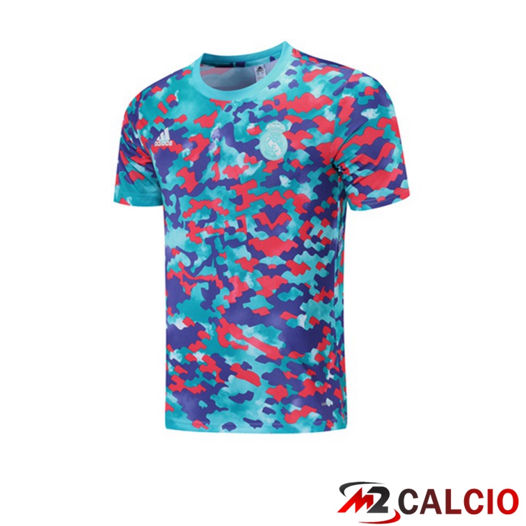 Maglia Allenamento Real Madrid Blu 2021/2022