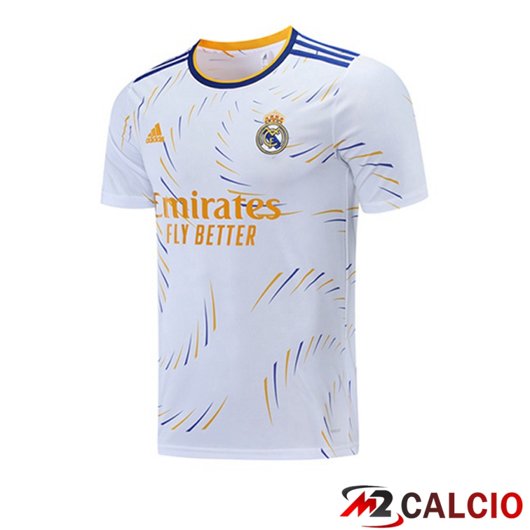 Maglia Allenamento Real Madrid Bianco 2021/2022