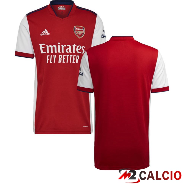 Maglie Calcio FC Arsenal Prima Rosso/Bianco 2021/2022