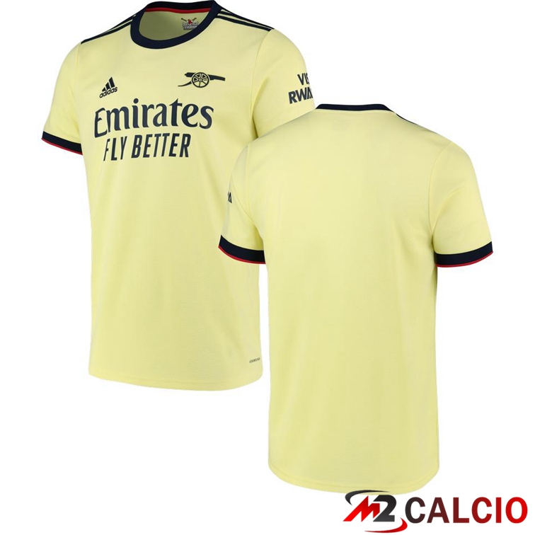 Maglie Calcio FC Arsenal Seconda Giallo 2021/2022